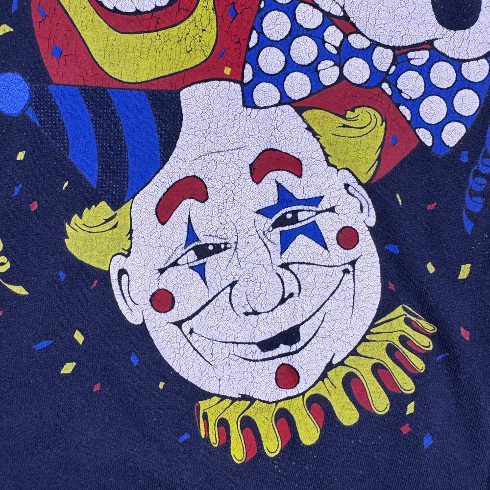 Vintage Screen Stars Mens Ringling Bros Circus Clown Faces T-Shirt‎ Size XL - Picture 9 of 11